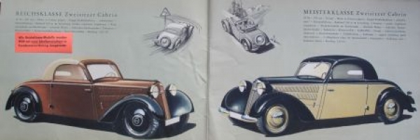DKW Front Modelprogram 1939 Carbrochure (6623)